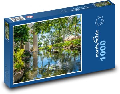 Tropické letovisko - puzzle 1000 dílků