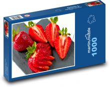 Jahody - ovoce Puzzle 1000 - 60x46 cm