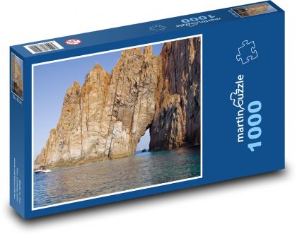 Corsica - rocks - Puzzle 1000 pieces, size 60x46 cm 