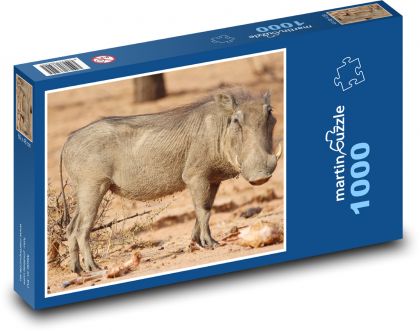 Warzenschwein vom Schwein - Puzzle - 1000 Teile