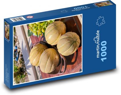 Melon - Puzzle 1000 pieces, size 60x46 cm 