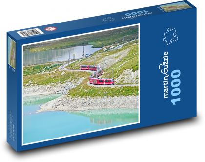 Švajčiarsko - Bernský priesmyk - Puzzle 1000 dielikov, rozmer 60x46 cm