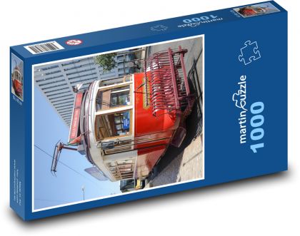 Historická tramvaj - puzzle 1000 dílků