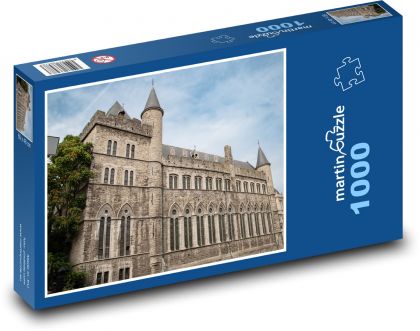 Historická budova - puzzle 1000 dílků