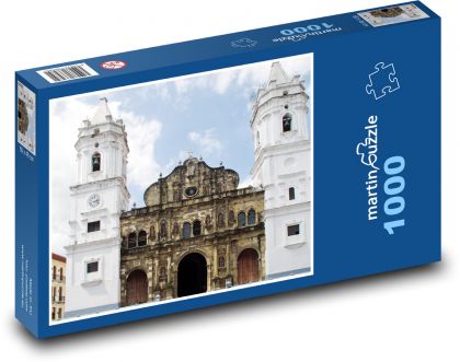 Katedra - Panama City - Puzzle 1000 elementów, rozmiar 60x46 cm
