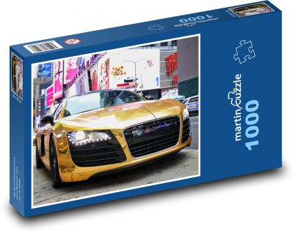 Športové auto - Puzzle 1000 dielikov, rozmer 60x46 cm