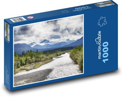 Terytorium Jukonu - Przyroda - Puzzle 1000 elementów, rozmiar 60x46 cm