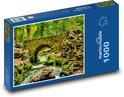 Nemecko - Bad Urach - Puzzle 1000 dielikov, rozmer 60x46 cm