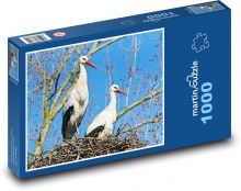 Watvogel - Storch Puzzle 1000 Teile - 60 x 46 cm
