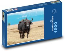 Savana - buvol Puzzle 1000 dílků - 60 x 46 cm