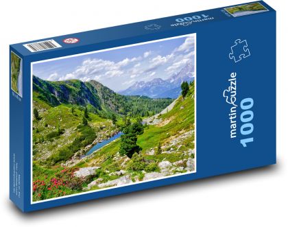 Alpy - Gasselsee - Puzzle 1000 dielikov, rozmer 60x46 cm