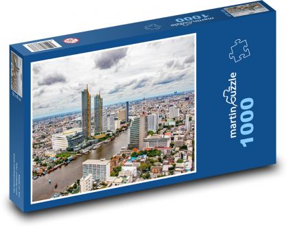 Miasto - Bangkok - Puzzle 1000 elementów, rozmiar 60x46 cm