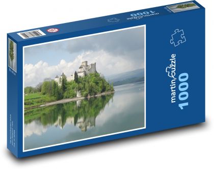 Polska - Zamek - Puzzle 1000 elementów, rozmiar 60x46 cm