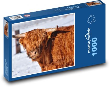 Cow - Puzzle 1000 pieces, size 60x46 cm 