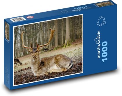 Hirsch - Tier - Puzzle - 1000 Teile