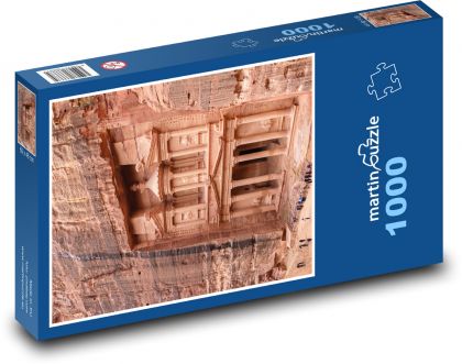 Petra - Jordan, treasure house - Puzzle 1000 pieces, size 60x46 cm 
