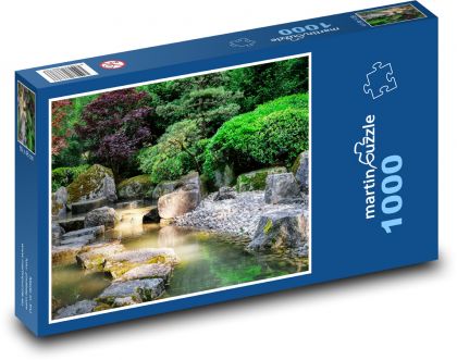 Japonská záhrada - Puzzle 1000 dielikov, rozmer 60x46 cm