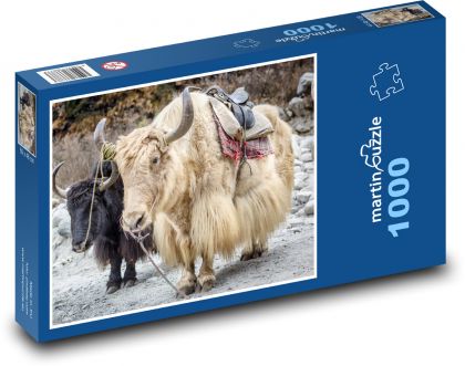 Yak - Manali, Himalaya - Puzzle - 1000 Teile