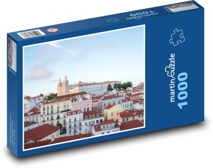 Katedra - Portugalia - Puzzle 1000 elementów, rozmiar 60x46 cm