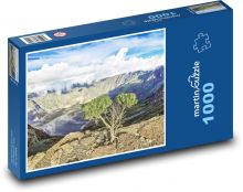 Góra - wulkan Puzzle 1000 elementów - 60x46 cm