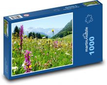 Mountain meadow Puzzle 1000 pieces - 60 x 46 cm
