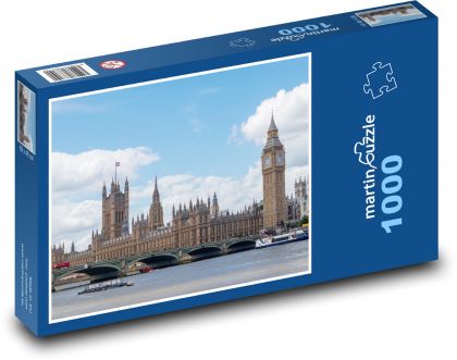 Anglicko - parlament Londýn - Puzzle 1000 dielikov, rozmer 60x46 cm