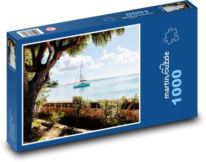 Barbados - plachetnice - puzzle 1000 dílků