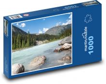 Kanada - řeka Puzzle 1000 - 60x46 cm