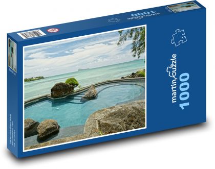 Basen na Oceanie Indyjskim - Puzzle 1000 elementów, rozmiar 60x46 cm