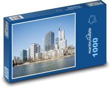 Niemcy - Frankfurt Puzzle 1000 elementów - 60x46 cm