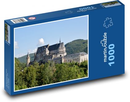 Luxembourg - Vianden - Puzzle 1000 pieces, size 60x46 cm 