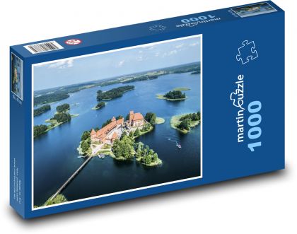 Litauen - Wasserburg - Puzzle - 1000 Teile