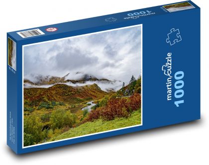 Berge, Täler, Wolken - Puzzle - 1000 Teile