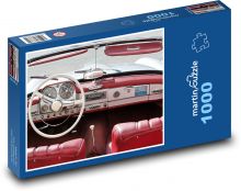 Auto - wnętrze Puzzle 1000 elementów - 60x46 cm