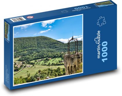 Church - bell tower - Puzzle 1000 pieces, size 60x46 cm 