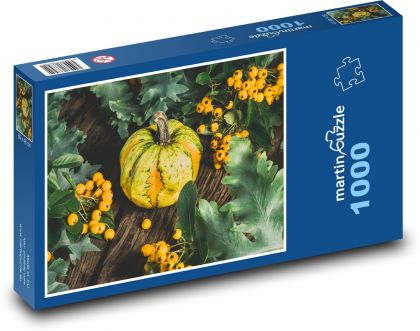 Vegetables - pumpkin - Puzzle 1000 pieces, size 60x46 cm 