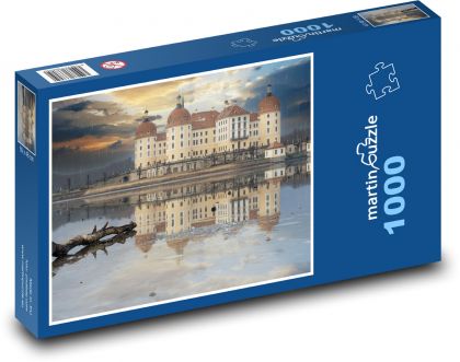 Nemecko - zámok Moritzburg - Puzzle 1000 dielikov, rozmer 60x46 cm