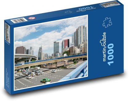 Japonia - Tokio - Puzzle 1000 elementów, rozmiar 60x46 cm