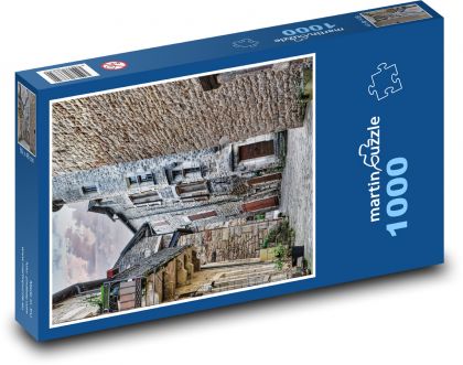 Miasto - ulica - Puzzle 1000 elementów, rozmiar 60x46 cm