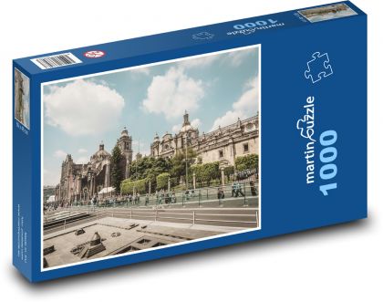 Mexico - Theatre - Puzzle 1000 pieces, size 60x46 cm 
