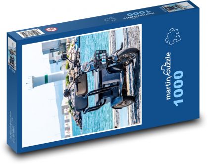 Motocykl elektryczny - Beacon - Puzzle 1000 elementów, rozmiar 60x46 cm