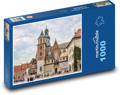 Wawel - Krakov, Poľsko - Puzzle 1000 dielikov, rozmer 60x46 cm