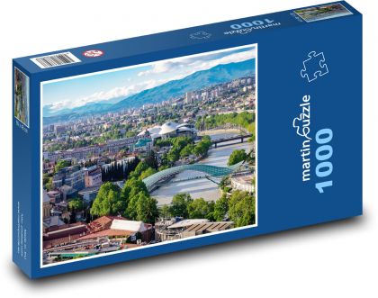 Most - Tbilisi, město - puzzle 1000 dílků