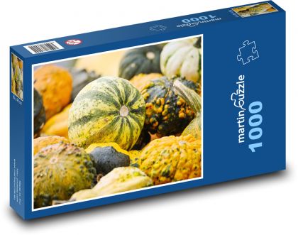 Dekoratives Herbstgemüse - Puzzle - 1000 Teile