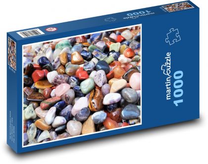 Farebné kamene - Puzzle 1000 dielikov, rozmer 60x46 cm