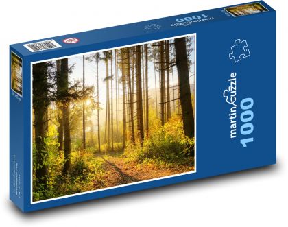 Les a slnko - Puzzle 1000 dielikov, rozmer 60x46 cm
