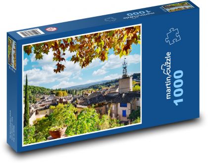 Město ve francouzké Provence - puzzle 1000 dílků