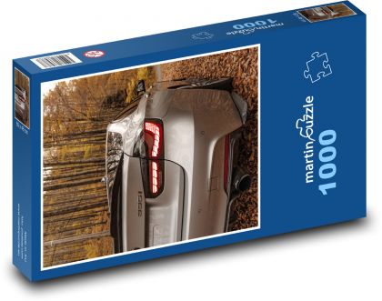 Auto v podzimu - puzzle 1000 dílků