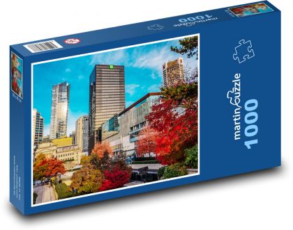Die Stadt Vancouver, Kanada - Puzzle - 1000 Teile