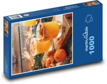 Świąteczny napój Puzzle 1000 elementów - 60x46 cm